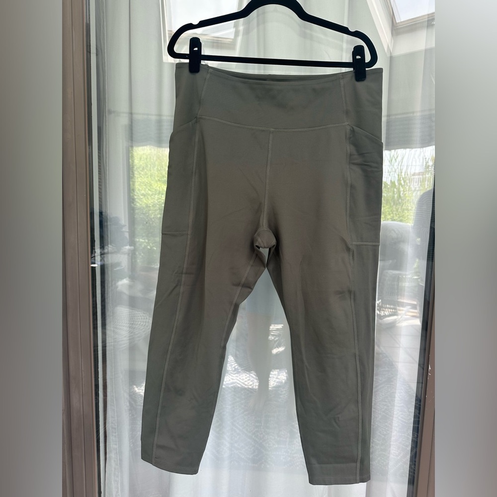 Girlfriend Collective Sage Green Leggings